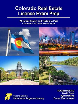 cover image of Colorado Real Estate License Exam Prep